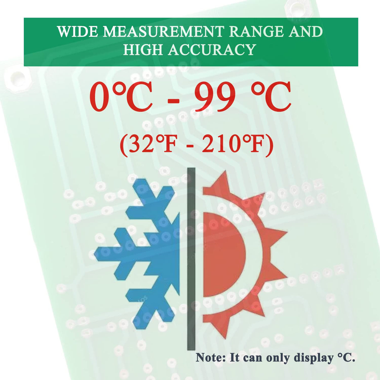 DIY Soldering Practice Kits DS18B20 Temperature Sensor Module DIY Electronic Kits Soldering Project Kit 0-99 ℃ (32℉-210℉) Dingdong Store ZGSJBKL