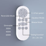 VACILL Flush Mount Ceiling Fan with Light,Low Profile Ceiling Fan,Wooden Fan Blades,6 Speed,LED Dimmable,DC Motor,52 inch,Natural Wood Blade VACILL