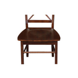 International Concepts X-Back Chair, Espresso IC International Concepts