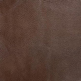 HomePop Square Ottoman with Lift Off Top - Brown Faux Leather HomePop