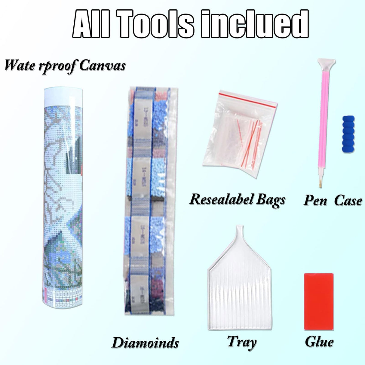 Hummingbird Diamond Painting Kits for Adults-Bird Diamond Art Kits for Adults,5D Diamond Painting,DIY Gem Art Bird Home Wall Decor Perfect for Relaxation 12x16inch Ausanrl