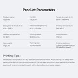 Creality PC Filament 1.75mm, Clear Polycarbonate Filament Designed for 300mm/s High Speed Printing, 1kg(2.2lbs)/Spool Hyper PC Filament, Tough and High Heat Resistant, Fits for 3D Printers Creality