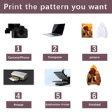 AiDiYGECO 3pcs Sublimation Hoodies Blank Men 100 Polyester Hoodie For Sublimation (2XL) AiDiYGECO