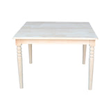 International Concepts Unfinished Square Juvenile Table IC International Concepts