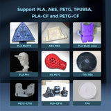 FLASHFORGE Adventurer 5M 3D Printer, Fully Auto Leveling FDM 3D Printer with Max 600mm/s High Speed Printing, Quick Detachable 280°C Nozzle, Vibration Compensation, Printing Size 220 * 220 * 220mm FLASHFORGE