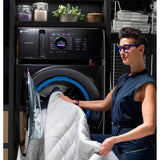 GE Profile PFQ97HSPVDS 28 Inch Smart Front Load Washer/Dryer Combo with 4.8 cu.ft. Capacity, 12 Wash Cycles, 14 Dryer Cycles GE