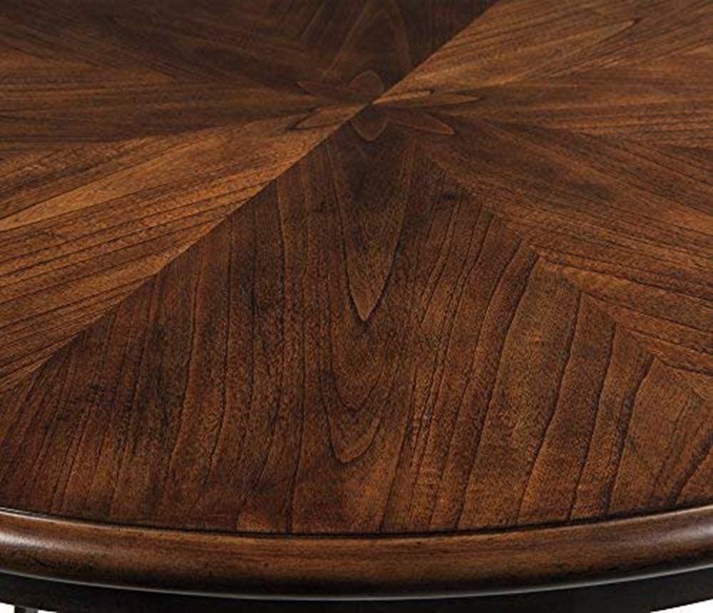 Signature Design by Ashley Mid Century Centiar Dining Room Table, Brown - WoodArtSupply