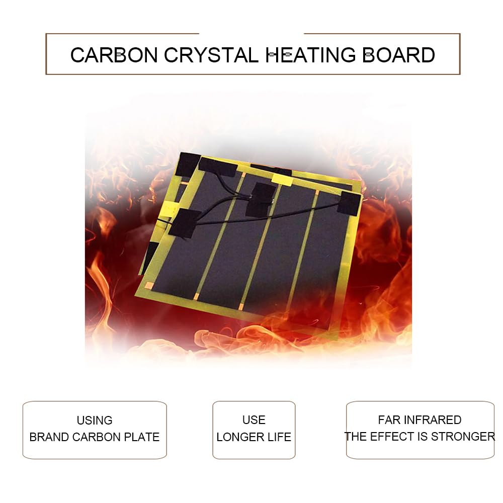 GAGALU Two-Person Far-Infrared Old Fir Outdoor Sauna, Temperature Adjustment 25-65℃, Touch Operation Screen, Seat Load-Bearing 300KG, Suitable for Heights 1.5-1.9M GAGALU