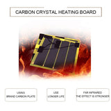 GAGALU Two-Person Far-Infrared Old Fir Outdoor Sauna, Temperature Adjustment 25-65℃, Touch Operation Screen, Seat Load-Bearing 300KG, Suitable for Heights 1.5-1.9M GAGALU