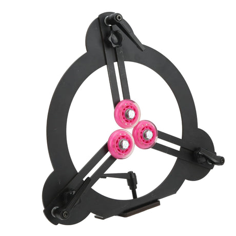 Woodturning Steady Rest for Lathe - Adjustable Metal Turning Tools for 12in Swing Lathe - Easy Installation - Rotate Long Spindles YOUTHINK