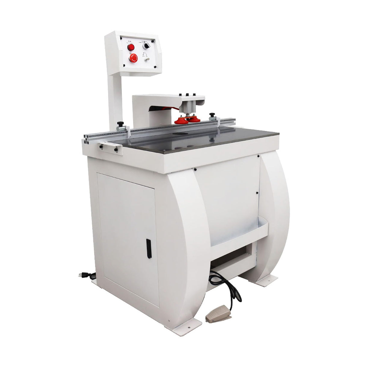 BREVELTION 110V Pneumatic Hinge Machine Woodworking Hinge Drilling Machine for Drilling Processing of Cabinets Wardrobes 45-9.5 Combined Drill 1.5KW BREVELTION