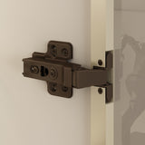 Hitow Wardrobe Cabinet with LED Light Strips, Armoire Closet with Glass Doors, Wooden Large Display Shelf Storage Cabinet with 4 Tiers Shelf, Pop-up Bedroom Armoire Clothes Organizer, White 31.5" W Hitow