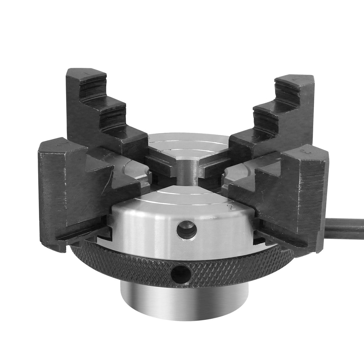 3 inch Mini Wood Lathe Chuck,4-jaw Self-Centering Lathe Chucks for Woodturning with 1 x 8TPI Thread,for Woodworking Lathe Tools HAowosi