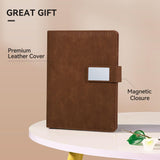 Lightwish Watercolor Sketchbook,100% Cotton Acid Free Watercolor Paper,300gsm/140lb Cold Press Watercolor Journal for Artists,Adults,Students,20 Sheets,9.25 * 6.3 Inches(Leather Brown) LIGHTWISH