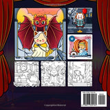 Fuzzy Meowvies 2: Cozy Movie-Inspired Cat Coloring Book for Adults and Cinephiles (Meowvies Coloring) WoodArtSupply
