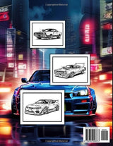Legendary Movie Cars Coloring Book: Unleash Creativity with Legendary Movie Cars - A Fun and Engaging Coloring Book for Kids Teens and Adults ... patterns for car enthusiasts! Tuning car art WoodArtSupply