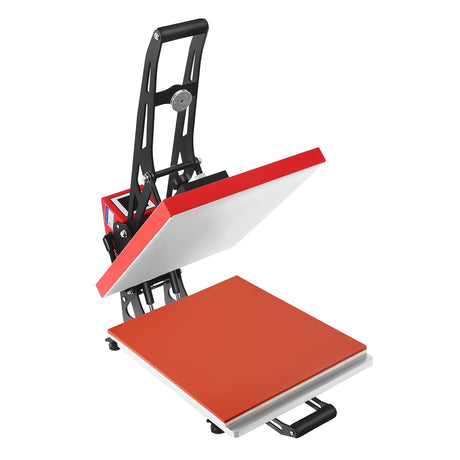 Heat Press Machine for T-Shirt Printing T-Shirt Puzzle Mouse Pad, 16" x 20" Auto Open Heat Press, Industrial-Quality Digital Sublimation Heat Press Machine, Vertical Slide Out Version (US Stock) JAYEUW