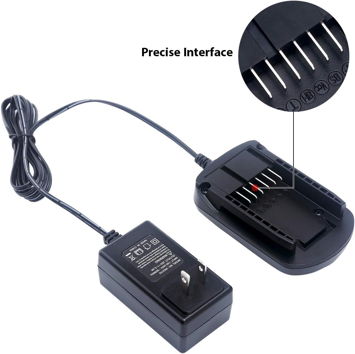 WA3742 Charger for Worx 20V Lithium Battery WA3520 WA3525 WA3578, Replacement for Worx Battery Charger 20V WA3732 WA3875 WA3881 zyystarttogo