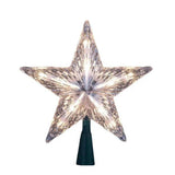 Kurt Adler Star Treetop 10-Light Set, 7-Inch, Clear Kurt S. Adler