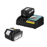 2Packs Upgraded 6.0Ah 18V BL1860B with LED Replacement Lithium-ion Battery and Charger Combo Set, Compatible with Makita 18 Volt Battery and Makita 18V Lithium-Ion Cordless Power Tools AmpoStaort