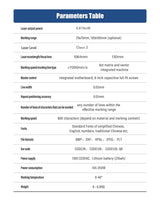 WTTTOOLS Fiber Laser Engraver 50W(0.874mW) Fiber Laser Marking Machine MAX Handheld Laser Engraving Machine Portable Laser Marker with 70 x 70mm Lens Battery Class 4 for Metal Non-Metal Material WTTTOOLS