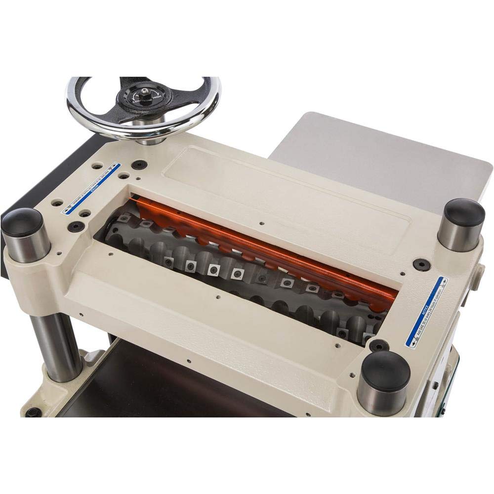 Grizzly Industrial G0891-15" 3 HP Fixed-Table Planer with Helical Cutterhead Grizzly Industrial