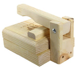 Tortilla Press 7.5 Inch Authentic Traditional Wood Tortilla Maker Smart Cook