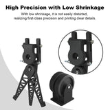 MAGFORMS Ultra Tough ABS-Like 3D Printer Resin ABS110, High Impact Resistance, Excellent Toughness and Strength, High Precision and Non-Brittle Photopolymer Resin for LCD DLP 3D Printing (Black, 1kg) Magforms