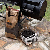 Oklahoma Joe's 5279338P04 Stainless Steel Offset Smoker Charcoal Firebox Basket, Silver Oklahoma Joe's