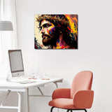 TUMOVO God Paint by Number for Adults,Jesus Oil Painting for Kids Jesus Portrait Abstract Painting Paint by Number Kits Acrylic Paint,Drawing Paintwork with Paintbrushes Home Decor16x20 inch TUMOVO