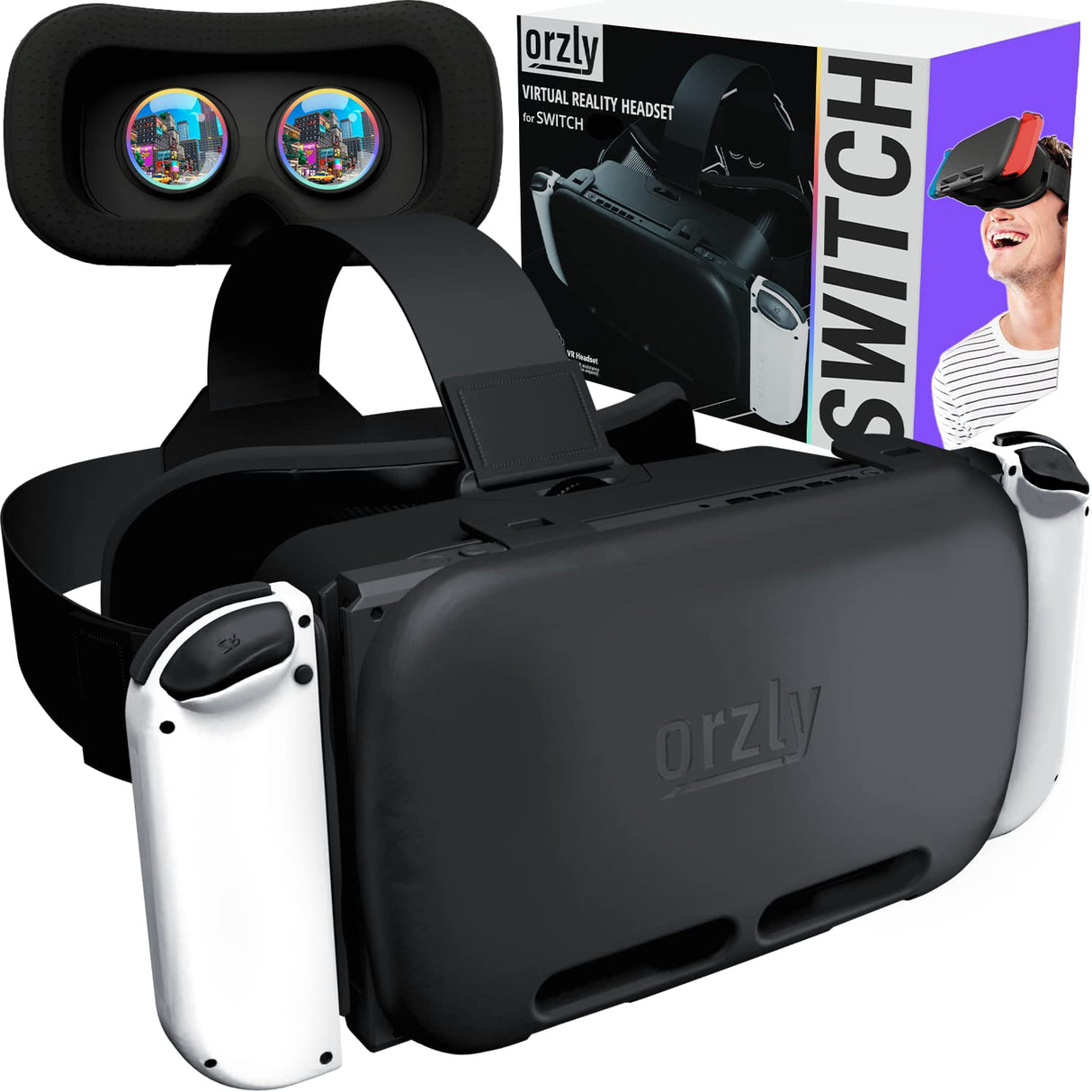 Orzly Party Pack & VR Headset for Nintendo Switch Orzly