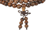 anzhongli Mala Beads Bracelet 108 8mm Beaded Bracelet Sandalwood Elastic anzhongli