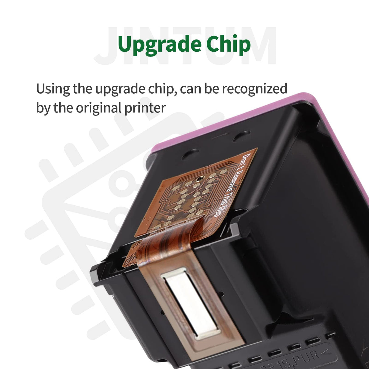 JINTUM Remanufactured Ink Cartridges Replacement for HP Ink 67 67XL for 2755e 2700 2752e 2752 2742e 4155e 4100 4158e 4152e 4500 6055e 6055 6000 6455e 6458e Printer (1 Black, 1 Tri-Color) JINTUM