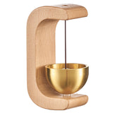 Shopkeepers Bell for Door Opening, Magnetic Shopkeepers Bell Wood Doorbell Wind Chime for Refrigerator, Room, Porch, Garden, Backyard, Restaurant,Home Garden Windchime Housewarming Gift EDINGM