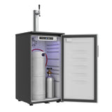 EdgeStar KC1000SS Craft Brew Kegerator for 1/6 Barrel and Cornelius Kegs EdgeStar