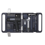 HOTO Cordless Brushless Drill Tool Set, Variable Speed, Hidden Buckle, Unique LED Screen, Intelligent Digital Display, Safe, Exquisite & Practical, High-end Drill Kit for Home/Daily Use HOTO