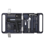 HOTO Cordless Brushless Drill Tool Set, Variable Speed, Hidden Buckle, Unique LED Screen, Intelligent Digital Display, Safe, Exquisite & Practical, High-end Drill Kit for Home/Daily Use HOTO
