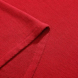 Tommy Hilfiger - King Cotton Blanket, Textured Pique Weave Bedding, Medium Weight Soft Blanket, Anti-Pilling & Fade Resistant, Ideal for Layering, Oeko-TEX Certified (Red) Tommy Hilfiger