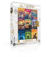 New York Puzzle Company - Harry Potter Book Cover Collage - 500 Piece Jigsaw Puzzle for Adults by Mary GrandPré New York Puzzle Company