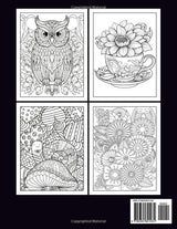 ZEN ZONE MANDALA COLORING BOOK FOR ADULTS: 50 Premium Mandalas for Relaxation and Stress Relief (Crafted Inspirations Publishing) WoodArtSupply
