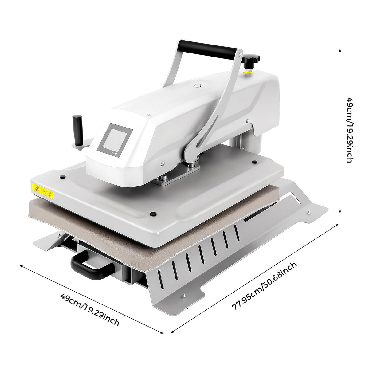 Heat Press Machine for T-Shirts 16 X 20 Heat Press Automatic Swing Away Sublimation Heat Transfer Intelligent Temperature Regulation and Timing for Clothes T-Shirts Puzzles Mousepad Pillows Mugs CaLaOCO