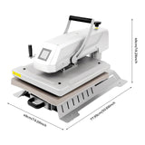 Heat Press Machine for T-Shirts 16 X 20 Heat Press Automatic Swing Away Sublimation Heat Transfer Intelligent Temperature Regulation and Timing for Clothes T-Shirts Puzzles Mousepad Pillows Mugs CaLaOCO