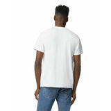 Gildan Unisex Adult Dryblend T-shirt, Style G8000, Multipack, White (2-pack), Medium US Gildan