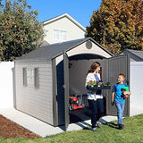 Lifetime 8 Ft. x 10 Ft. Outdoor Storage Shed Lifetime