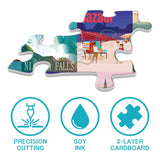 World Landmarks Travel Puzzle 1000 Pieces for Adult, Landscape Scene Jigsaw Puzzle of World Most Visited Tourist Attractions, Travel City Scenic Scenery Poster Jigsaw Puzzles BBOLDIN