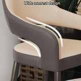 YUGXTH Office Reception Room Club Table and Chair Set, Coffee Kitchen Dining Table Set for 4, Business Conference Room Coffee Table, 80 Cm Office Conference Table, Space-Saving(Orange+Dark Gray) YUGXTH