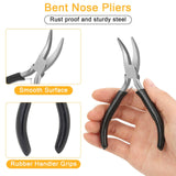 Anezus Jump Rings for Jewelry Making Supplies and Necklace Repair with Jump Ring Pliers and Open Jump Ring(1200Pcs Silver and Gold) anezus
