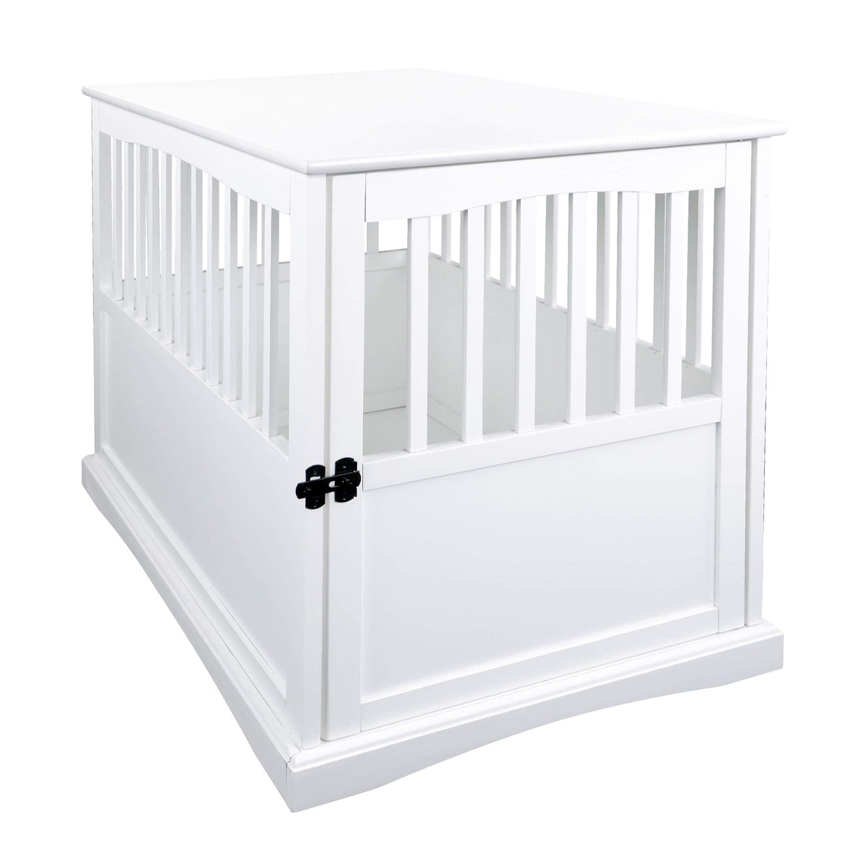 Casual Home Wooden Large Pet Crate, End Table, White 36.50" x 24.00" x 29.25" Casual Home