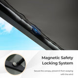 Tangkula 10x10Ft Pergola, Patio Pergola with Retractable Sun Shade Canopy, Extra Large Patio Shelter Pavilion, Outdoor Pergola for Deck, Porch, Garden, Yard Tangkula