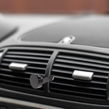 100pcs Air Outlet Clip Vent Clips, Automatic Air Freshener Car Air Conditioner Clips for Home Air Vent Clips Sublimation Air Fresheners Blanks (Black) MHFOOU